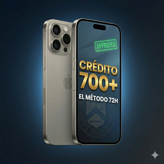GUÍA DE CRÉDITO 700+: EL MÉTODO 72H
